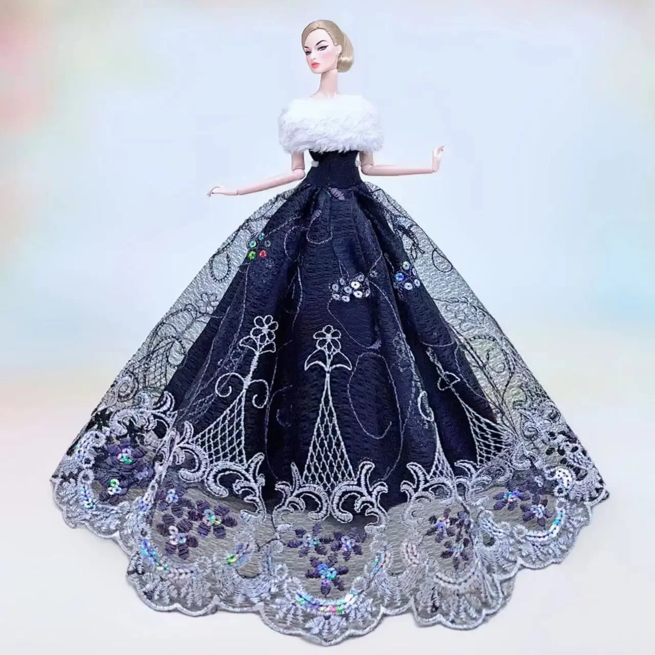 fashion for barbie elegant lady wedding dress for 30cm doll clothes princesa for bjd 1/6 dress long dress accessories Good Vibrations
