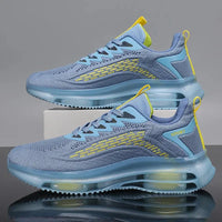 2025 New Casual Men's Fashionable Air Cushion Flat Shoes Breathable Lightweight Sports Shoes Suitable for Running and Walking Good Vibrations