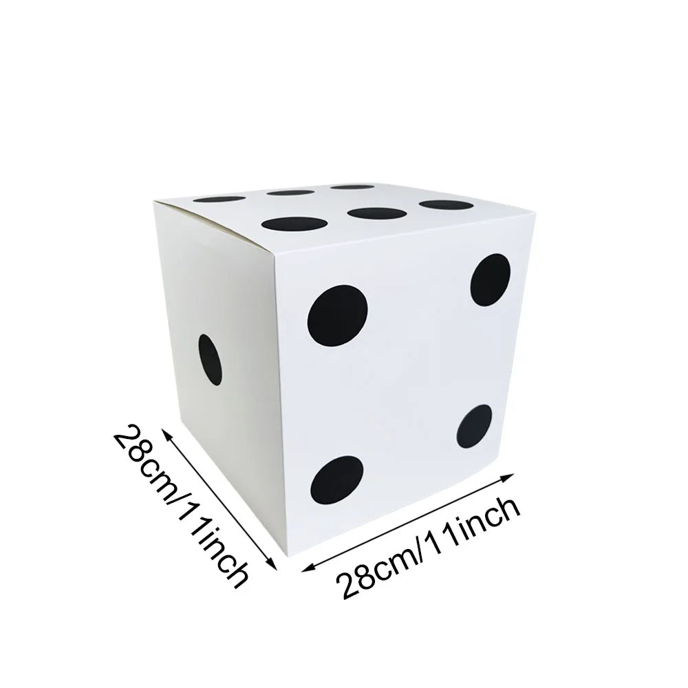 Casino Theme Party Decorations Las Vegas Hanging Poker Cube Dice Hanging Casino Party Ceiling for Casino Night Decor Supplies Good Vibrations