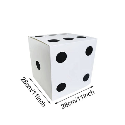 Casino Theme Party Decorations Las Vegas Hanging Poker Cube Dice Hanging Casino Party Ceiling for Casino Night Decor Supplies Good Vibrations