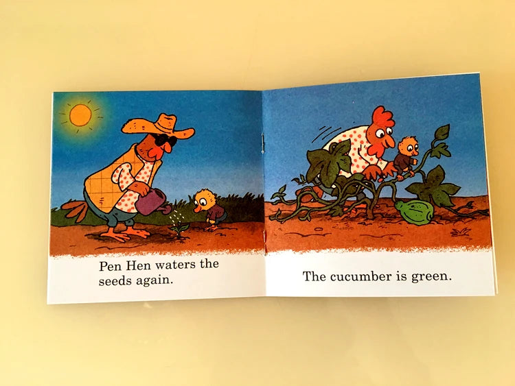 I Can Read Phonics 12 Books/Set My Very First Picture Books English Story Pocket Book for Children Kids Baby Montessori Reading Good Vibrations