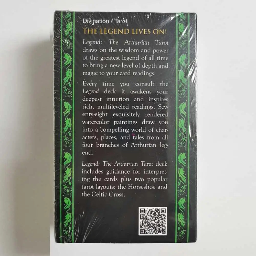 Legend King Arthurian Tarot Board Game Family Party Playing Cards Deck Table Game Divination Date Legend The Arthurian Tarot Good Vibrations