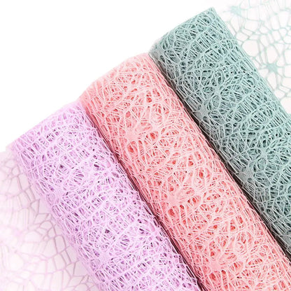 1PC DIY Flower Gift Round For Birthday Festival Decorative Bouquet Wrap Scrapbook Wrapping Paper Wedding Decoration Good Vibrations