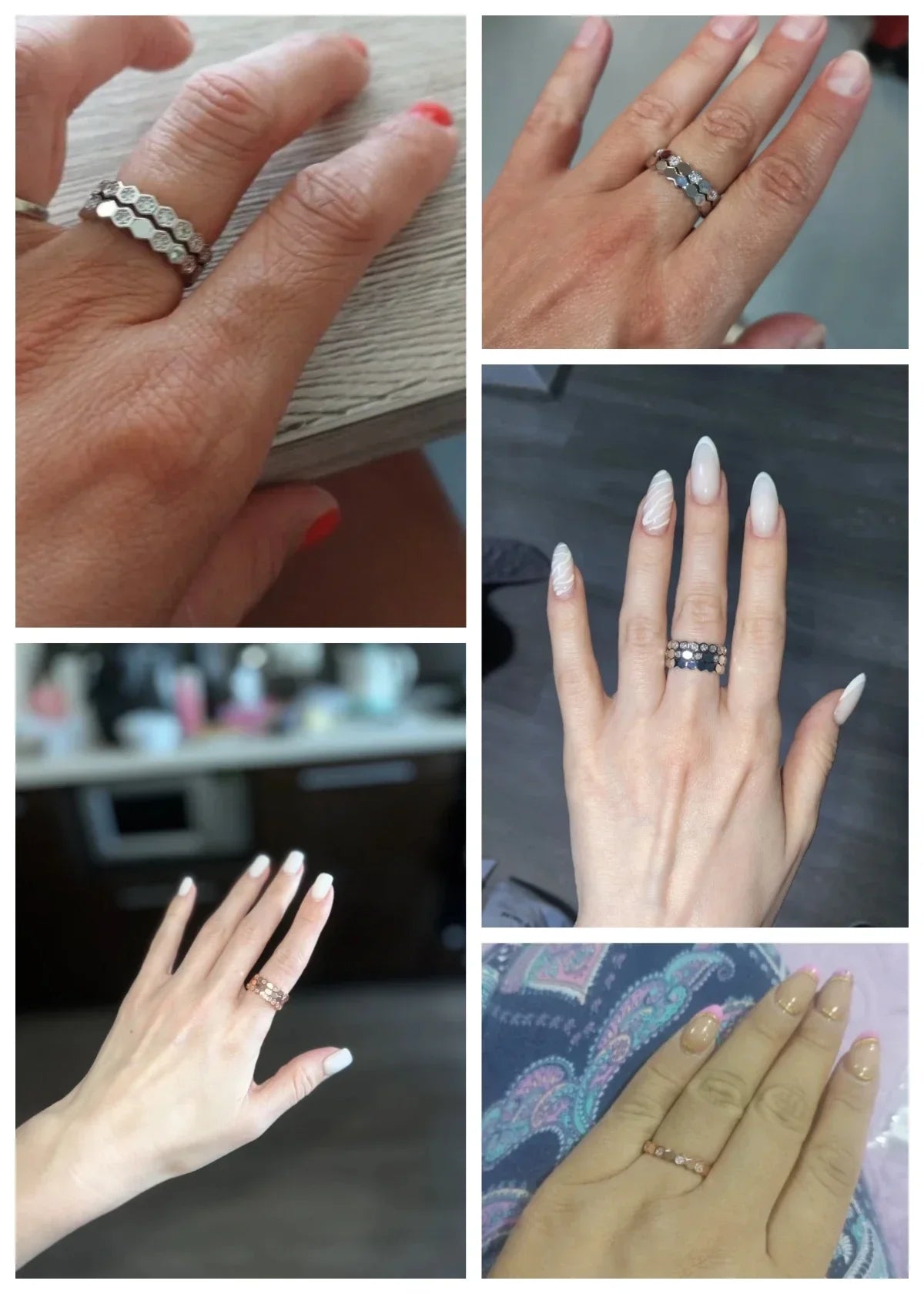 Fashion Simple Design Women Rings For Wedding Low-key Rose Gold Color/Silver Color Female Engagement Finger-ring Jewelry Good Vibrations