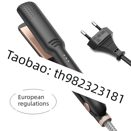 110V Electric Hair Straightener Straight Hair Hair Curler Dual-Use Anion Hair Straighter Small Hair Straightening Tool Bang Clip Ironing Board Good Vibrations