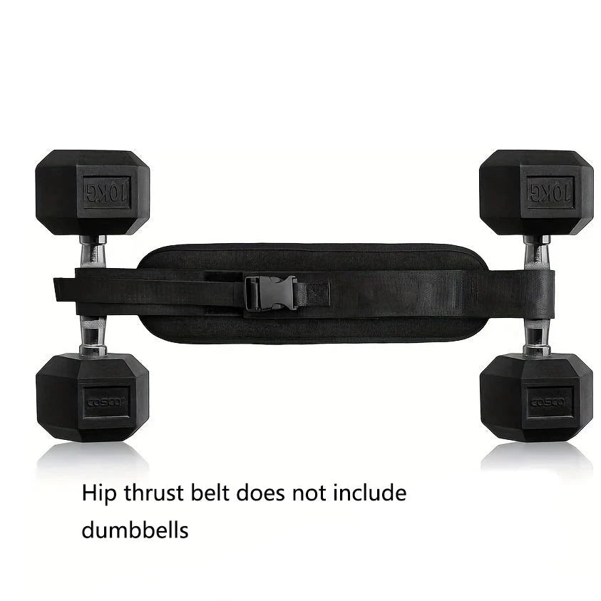 Hip Bridge, Weight Belt, Dumbbell, Hip Push, Weight Training Belt, Hip Lifting Fitness, Waist Protection Fitness Equipment Good Vibrations