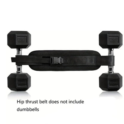 Hip Bridge, Weight Belt, Dumbbell, Hip Push, Weight Training Belt, Hip Lifting Fitness, Waist Protection Fitness Equipment Good Vibrations