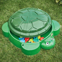 Turtle Sandbox, for Boys and Girls Ages 1-6 Years Good Vibrations