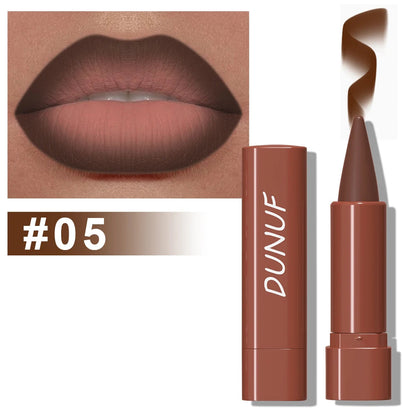 Gradient Lip Liner Pen with Matte Velvet Finish Smooth Application  Lipstick for Defined and Elegant Lips Good Vibrations