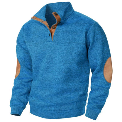 Men's Autumn Spring Stand Collar Long Sleeve Sweatshirts Top Casual Warm Pullover Outdoor Streetwear for Men Sport Riding Coats Good Vibrations