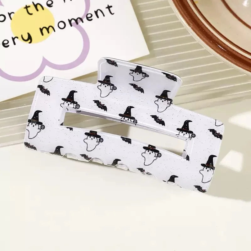 Halloween Theme - With Ghost/Pumpkin/Bat Patterns, Perfect For Holiday Party Costumes, Fashion Accessories For Women And Girls Good Vibrations