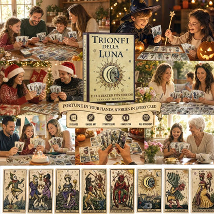 Vintage Tarot Tarot Deck Classic Tarot Cards Decks Divination of Destiny Playing Cards Complete English for Beginners Meeting Good Vibrations
