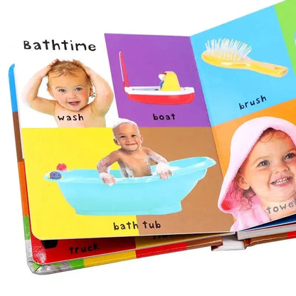 First 100 Words, Baby Children's books aged 1 2 3, English picture book libros Good Vibrations