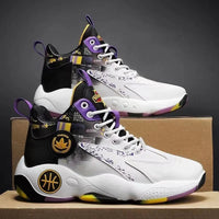 High-top Basketball Shoes For Men 2025 Hot Sale Thick-soled Height-enhancing Youth Student Sports Shoes Plus Size 39-45 Good Vibrations