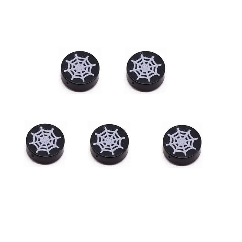 Halloween Parts Spider Web Pumpkin Snake Horror MOC Bricks Building Blocks Toys for Children Christmas Gifts Good Vibrations