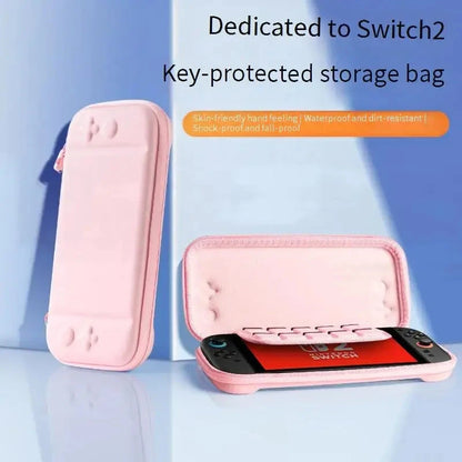Case for Switch 2 Travel Carrying Stand Storage Large Bag Anti-Scratch Handbag Portable Dustproof Case for Switch Oled Good Vibrations