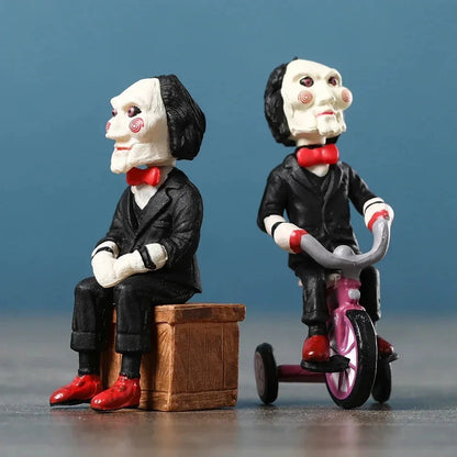 Horror Movie Saw Billy Mini Model Figurals Brinquedos Figure Good Vibrations