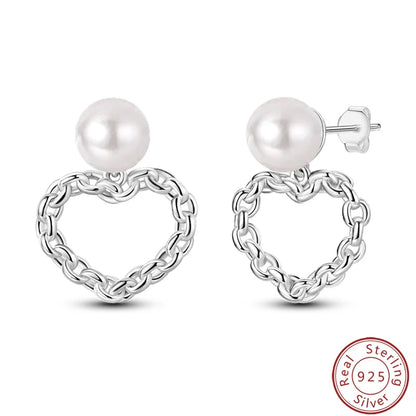 Women's Earrings 925 Sterling Silver Ocean Cute Pet Insect Plant Multi Style Earrings Fit Anniversary Delicate Jewelry Gifts Good Vibrations