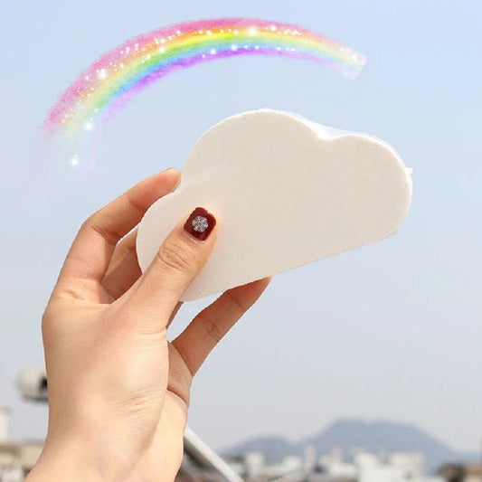 Natural Skin Care Cloud Rainbow Bath Salt Exfoliating Moisturizing Bubble Bath Bombs Ball Good Vibrations