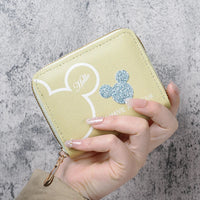 2024 new Japanese and Korean cute cartoon short wallet female mini large-capacity portable student zipper coin purse Good Vibrations