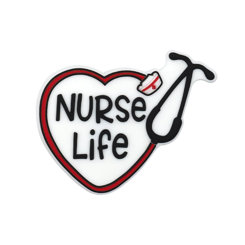 1/9pcs Rose Charms For Beach Bag Accessories Heart Glasses Lips Handbag Decoration Beach Coconut for Tote Bag Accessories Good Vibrations