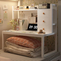 Bed computer desk bookshelf bedside table Good Vibrations