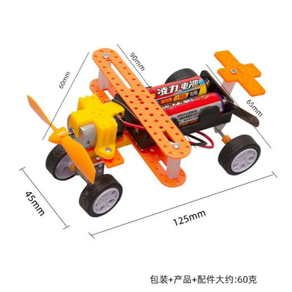 Toys for children robot science Creative Inventions Motor Ability Of Children Active Thinking DIY Electronic Kit Technology Toys Good Vibrations