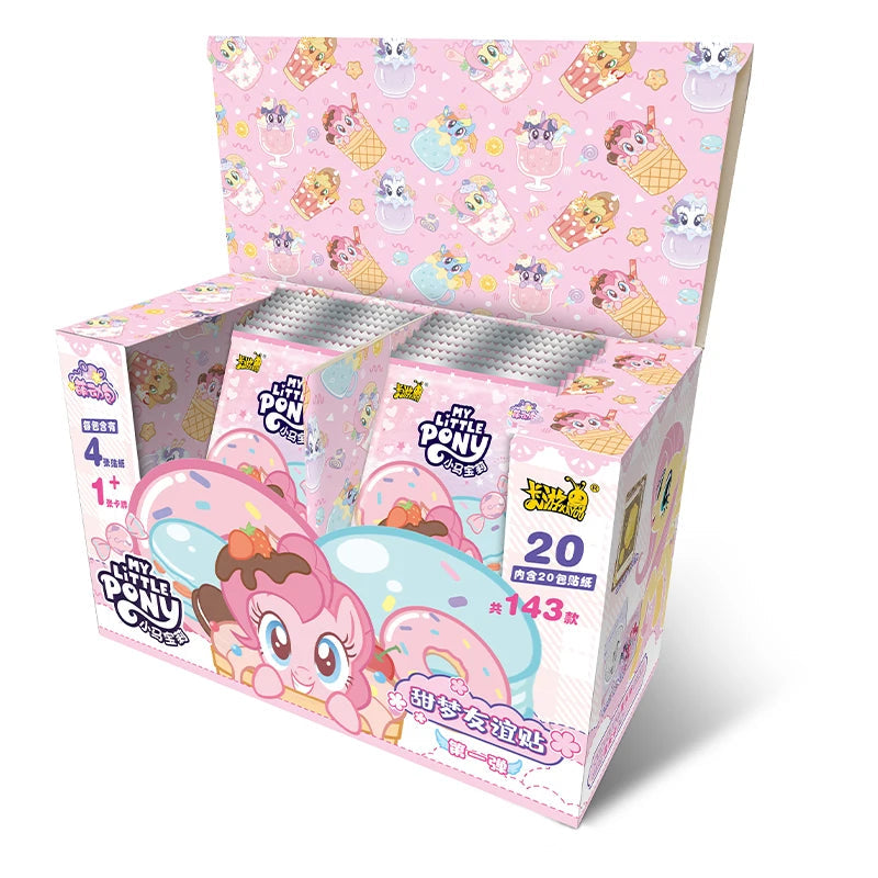 KAYOU Genuine My Little Pony Card Cute Funny Party Friendship Eternal Cards SGR Princess Anime Game Collectible Cards Toys Gifts Good Vibrations