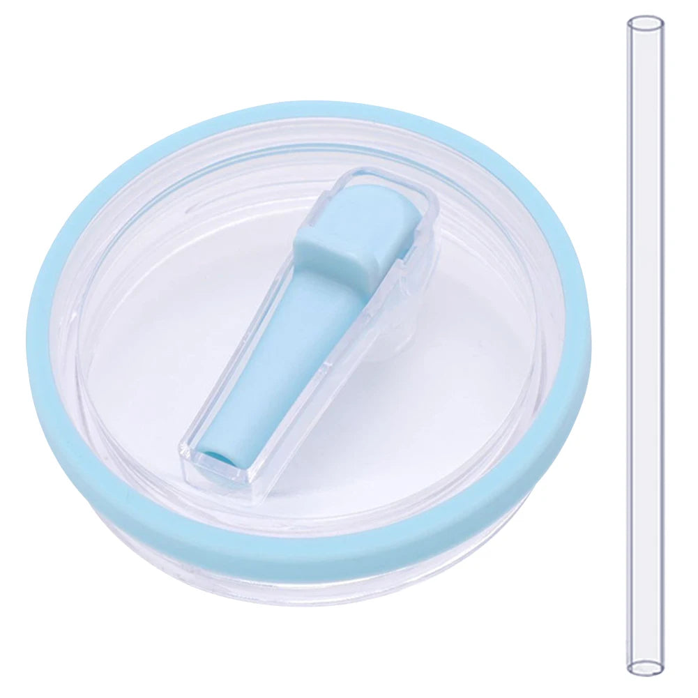 40Oz Tumbler Flip Straw Lid Replacement Spill Proof Resistant Tumbler Lid Reusable Spray Proof Tumbler Cover for stanley Cug Good Vibrations Adult Super Store
