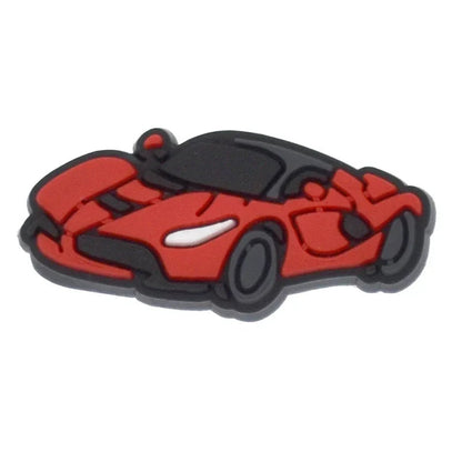 Shoe Charms for Crocs Accessories
 Sports Car Shoes Charm for Croc Decorations Pins Men Accessory Jeans Woman Clogs Clips Badges Good Vibrations