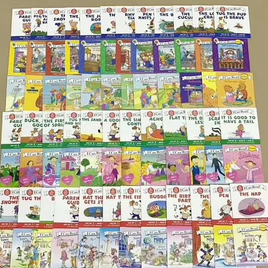 12 Books/Set I Can Read Phonics My Very First Picture Book for Children Kids English Story Picture Books Baby Learning English Good Vibrations