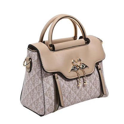 High Quality Bags Fashion Print Leather Shoulder Bag Luxury Design Shoulder Bag Elegant Small Square Bag Good Vibrations Adult Super Store