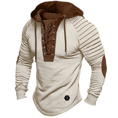 2025 Spring and Autumn New Fashion Trend Sports Solid Color Hoodie Men's Casual Relaxed Comfortable Breathable High-Quality Coat Good Vibrations