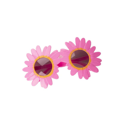 Sunflower Sunglasses Little Daisy Shape Sun Glasses Funny Party Decorative Eyeglasses Plastic Gathering Picnic Photography Props Good Vibrations