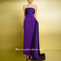 Flowers Prom Satin Evening Dresses Straight Party Dress Pleats Christmas Dress فساتين مناسبة رسمية Customized Good Vibrations