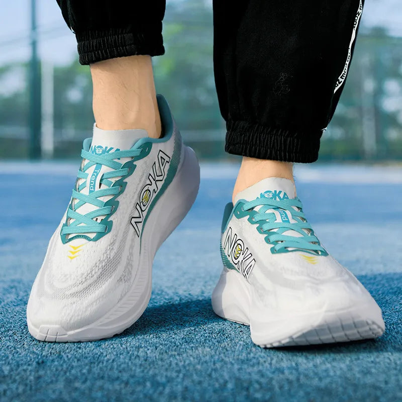 Men Women High Quality Light Running Shoes Cushion Training Shoes Lightweight Wear-Resistant Sneakers Good Vibrations