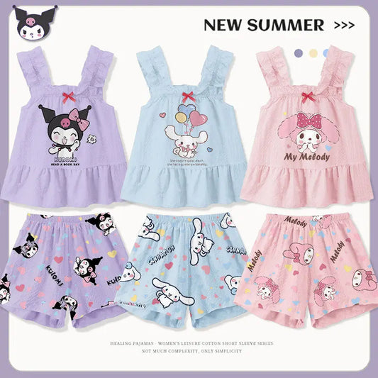 New Spring Autumn Children's Clothing Sets Elsa Boy Sleepwear Long sleeved pants Clothes Kids Pajamas Set Baby Girls Pyjamas Good Vibrations