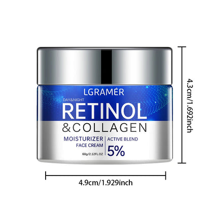 Retinol Wrinkle Removing Cream Anti Aging Firming Lifting Fade Fine Lines Whitening Moisturizing Brightening Skin Care Cosmetic Good Vibrations