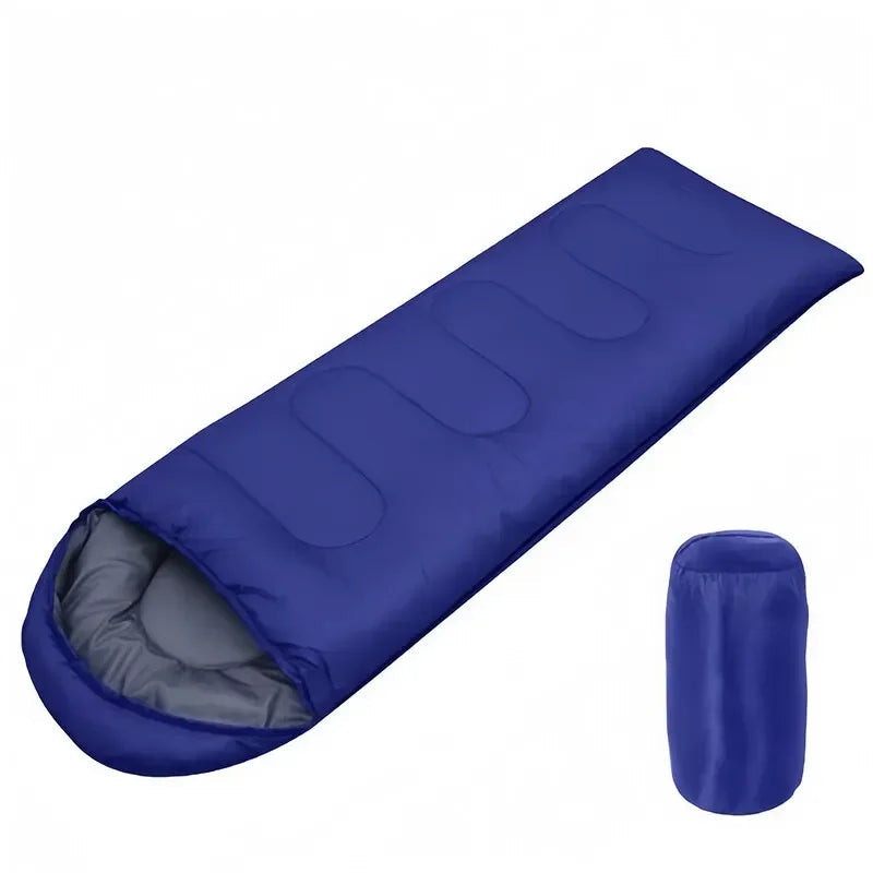 Camping Sleeping Bag Ultralight Waterproof 4 Season Warm Envelope Backpacking Sleeping Bags for Outdoor Traveling Hiking Good Vibrations