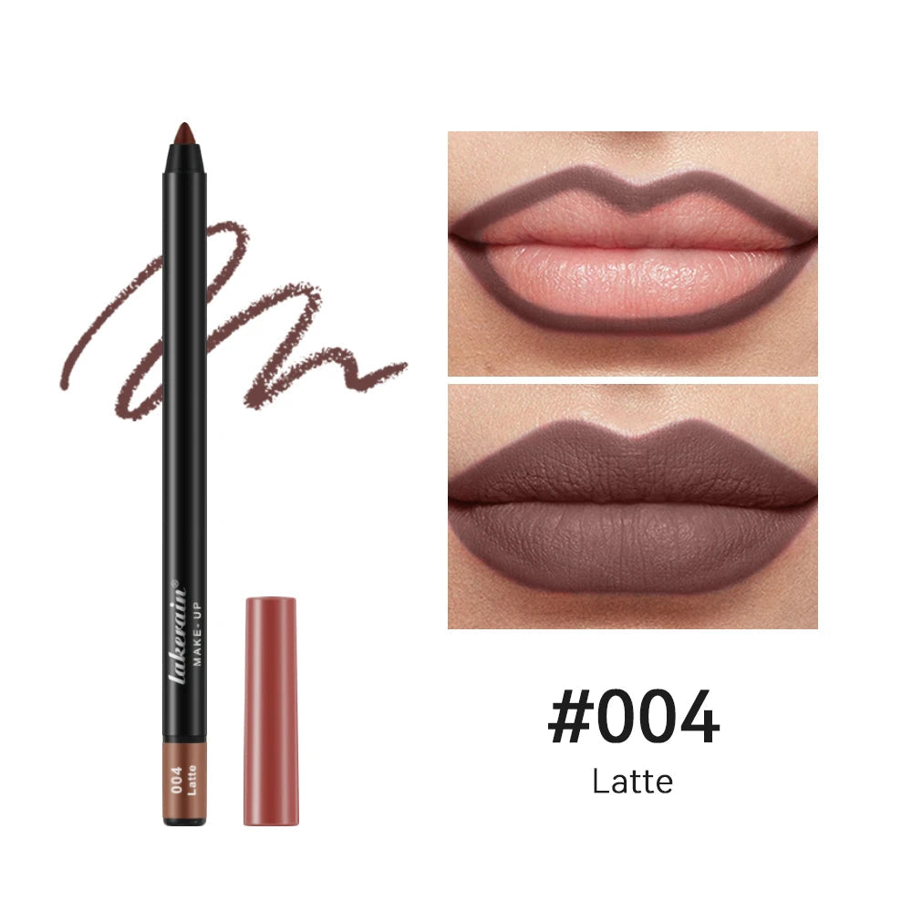 Lip Liners Pencil Eyeliner Lips Original Makeup Long Lasting Lip Liner Set Lipliner Pencil Waterproof Cosmetics Brown Lipstick Good Vibrations