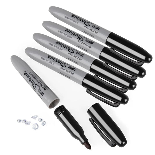 Durable Diversion Safe Marker Pen - Discreet Hidden Storage for Small Valuables - Perfect Fun Gift for Home & Dorm Decor Good Vibrations