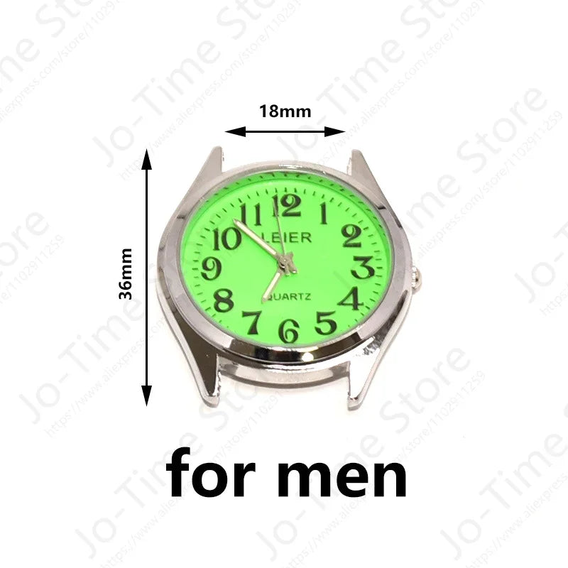 2035 Movement Waterproof Digital Watch Large Display DIY No Band Needed Shock Resistant Timepiece for Active Lifestyles Good Vibrations