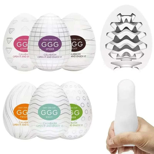 Male Pocket Pussy Masturbation Eggs for Intense Stimulation