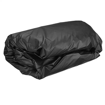 210D Oxford Cloth RV Roof Protective Cover Black Foldable RV Resistant Sunscreen RV Waterproof Roof Tear Supplies Cover S5M5 Good Vibrations