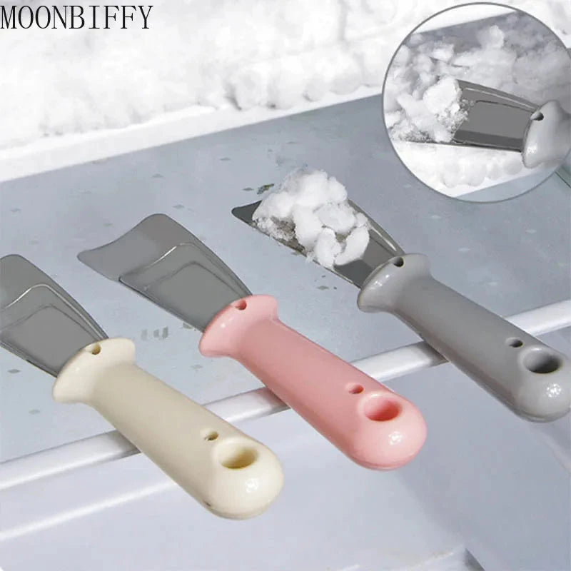 Kitchen Clean Gadget Portable Useful Fridge Accessories 1PC Defrosting Shovel Stainless Steel Freezer Ice Scraper Deicing Tool Good Vibrations