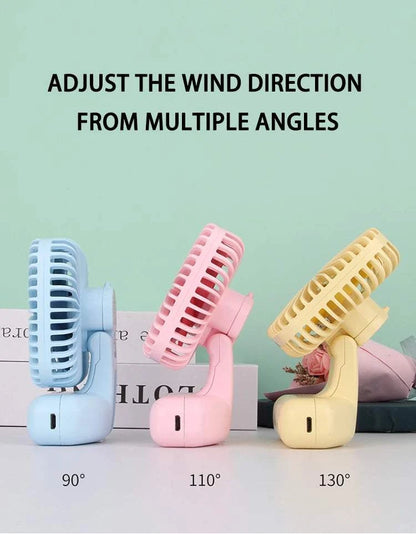 Desktop Desktop Small Fan Mini Handheld Usb Three Speed Cool Air Car Home Office Portable Quiet Outdoor Simple Portable Summer Good Vibrations Adult Super Store