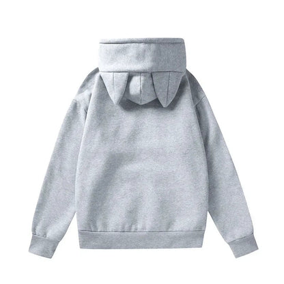 NONSAR Pullover Loose Cat Ears Hoodies Women Autumn Winter Long Sleeve Sweatshirt INS HOT Good Vibrations