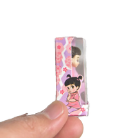 Disney Pixar Cartoon Monsters University 5cm BOO Action Figure Toys Gift for Kids Kawaii Girl Boo Figure Doll With Box Good Vibrations