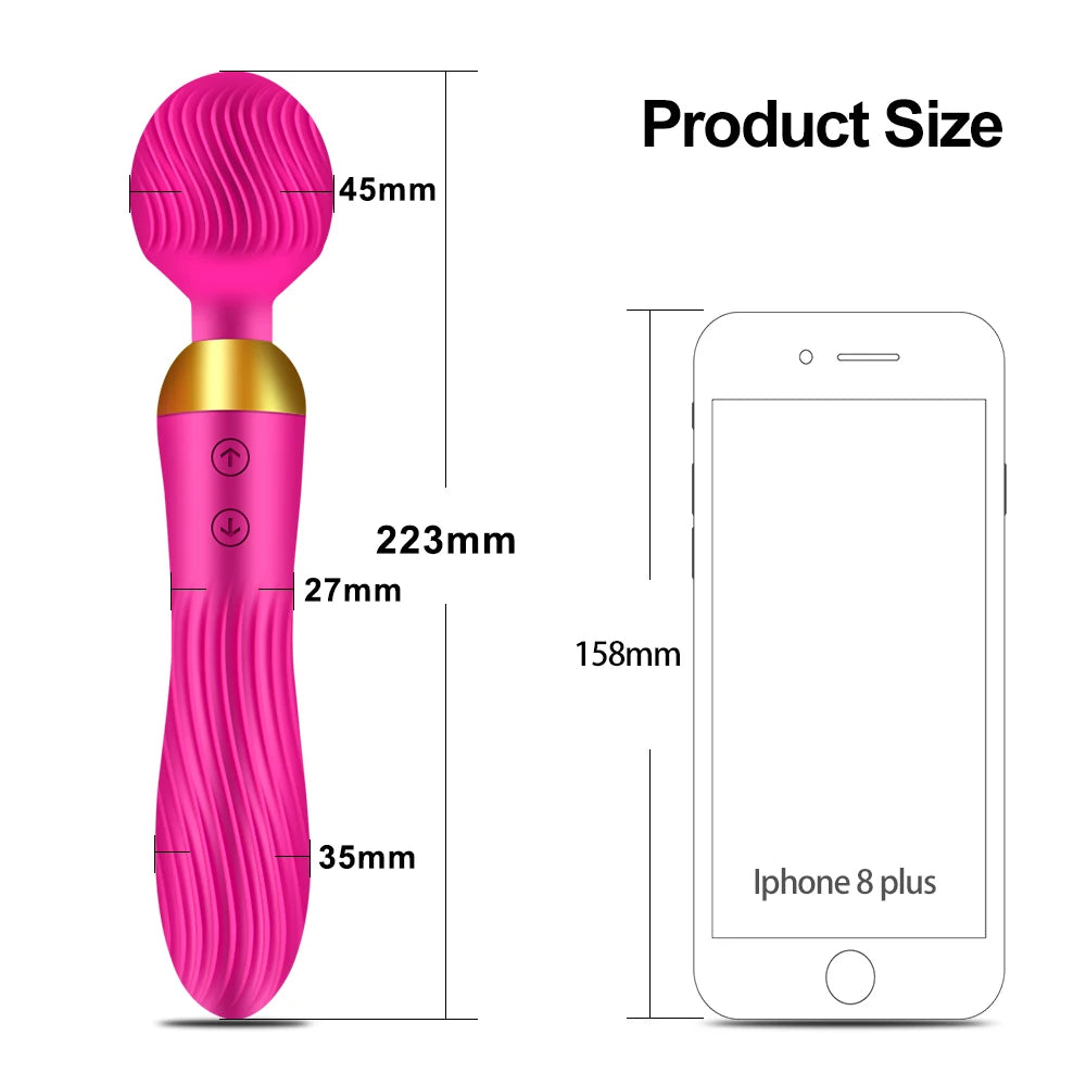 Adult Erotica Products Vibrator AV Magic Wand Female G-spot Massager Vagina Vibrator Masturbation Tools for Women Couple Sex Toy Good Vibrations