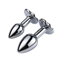 SM 3Pcs/Set Adult Erotic Masturbation Goods Heart Shape Anal Plug Dilator Prostate Massager Fetish Gay Role Play Butt Stimulator GOOD Vibrations